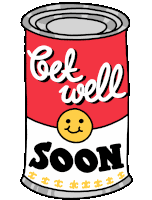 Get Well Soon Sticker