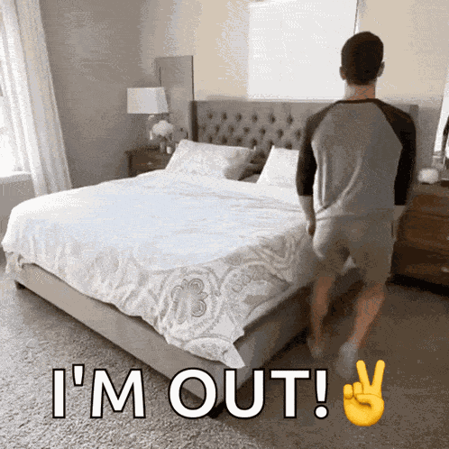 Getting Into Bed Daniel Labelle GIF