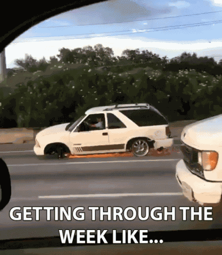 Getting Through The Week GIF