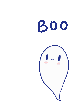Ghost Cute Sticker
