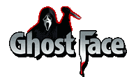 Ghost Face Text Sticker