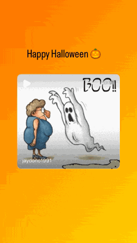 Ghost Halloween Meme