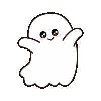Ghost White Sticker