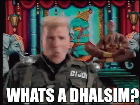 Gi Joe Street Fighter 2 Action Figure Commercial Dhalsim GIF