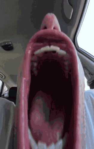 Giant Mouth Dan Hentschel GIF