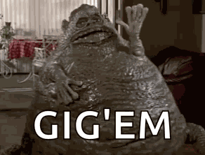 Gig’em Texas Am Football GIF