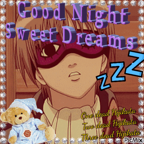 Gintama Good Night GIF