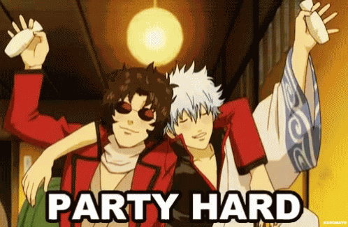 Gintama Party Hard GIF