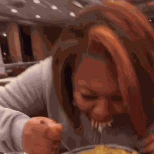 Girl Eating Food Girl Eating Breakfast Fast GIF