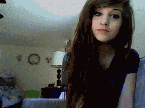 Girl Emo GIF