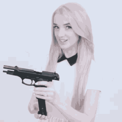 Girl Gun GIF