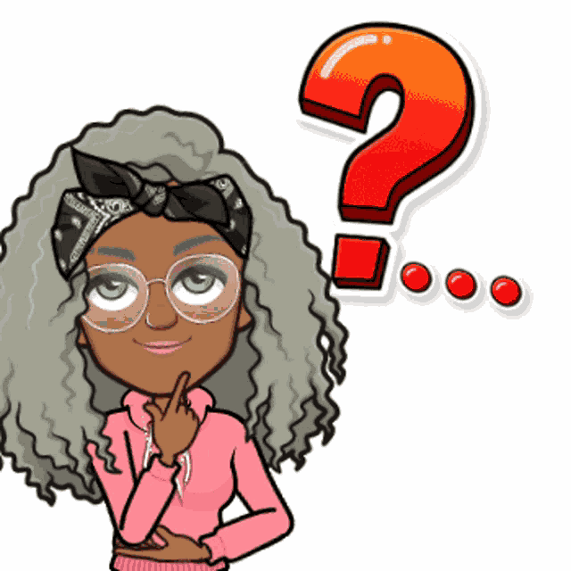 Girl Question M Ark GIF