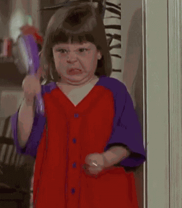 Girl Rage GIF
