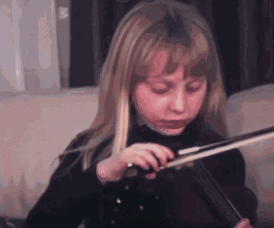 Girl Violin GIF