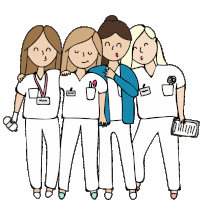 Girls Animation Sticker