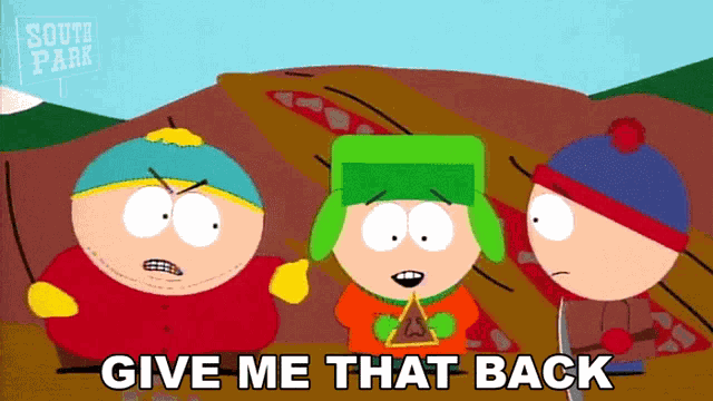 Give Me That Back Kyle Broflovski GIF