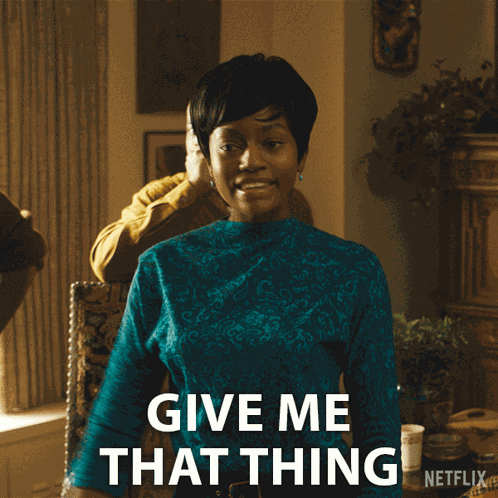 Give Me That Thing Charlene GIF