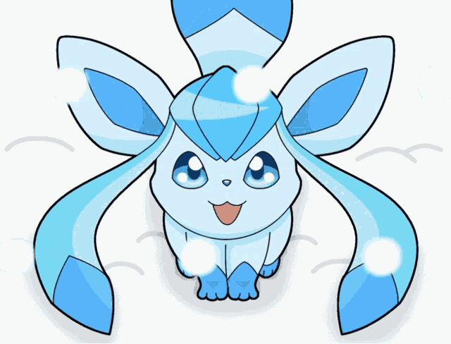 Glaceon Eevee GIF