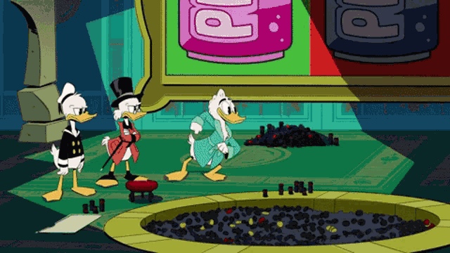 Gladstone Gander Ducktales GIF