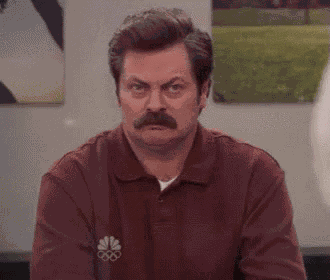 Glare Scowl GIF