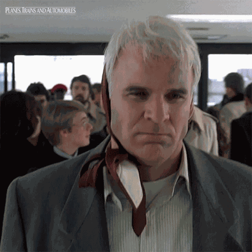 Glaring Neal Page GIF