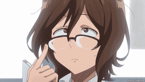 Glasses Anime GIF