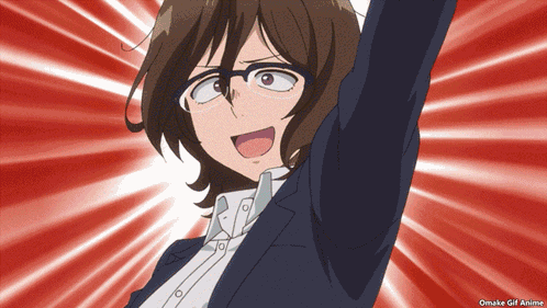 Glasses Anime GIF