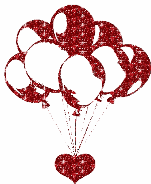 Glittery Balloons Glittery Heart Meme