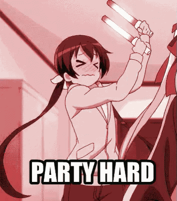 Glow Party Hard GIF