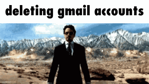 Gmail Deleting Gmail GIF