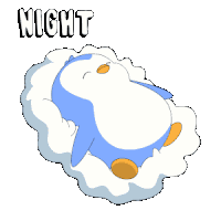 Gn Good Night Sticker