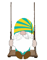 Gnome Swing Sticker