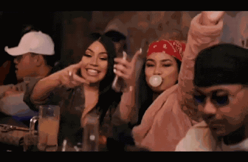 Go Girl Lets Party GIF