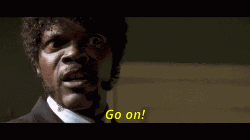 Go On Pulp Fiction Samueel L Jackson GIF