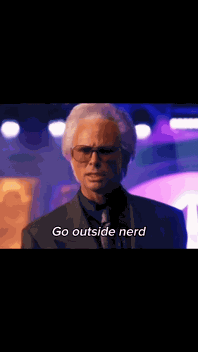Go Outside Nerd Baby Billy GIF