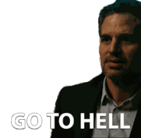 Go To Hell Screw You Sticker