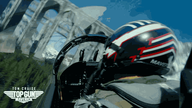 Go Under A Bridge Top Gun Maverick GIF