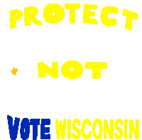 Go Vote Wisconsin Stop Gun Violence Sticker
