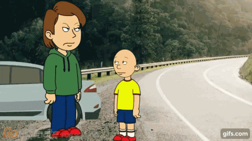 Goanimate Caillou GIF