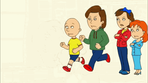 Goanimate Caillou GIF