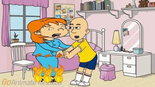 Goanimate Calliou GIF