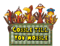 Gobble Sticker