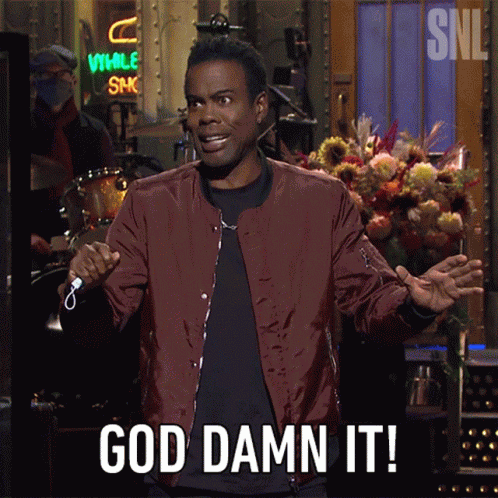 God Damn It Chris Rock GIF