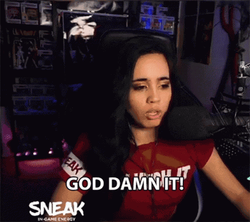 God Damn It Katherine Contii GIF