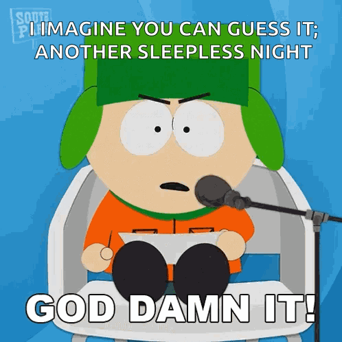 God Damn It Kyle Broflovski GIF