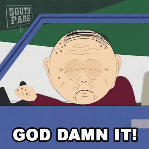 God Damn It Marvin Marsh GIF