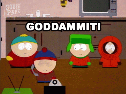 Goddammit Stan Marsh GIF