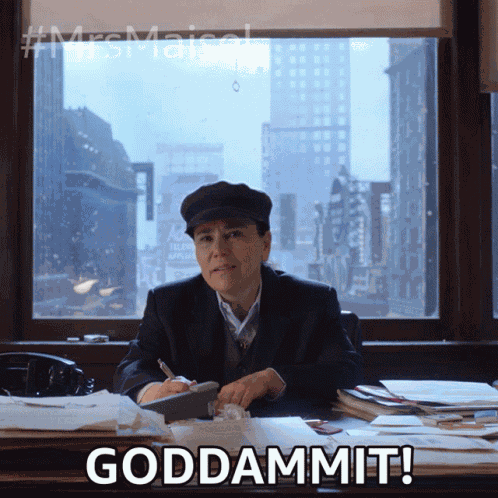 Goddammit Susie Myerson GIF