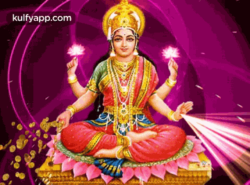 Goddess Lakshmi.Gif GIF