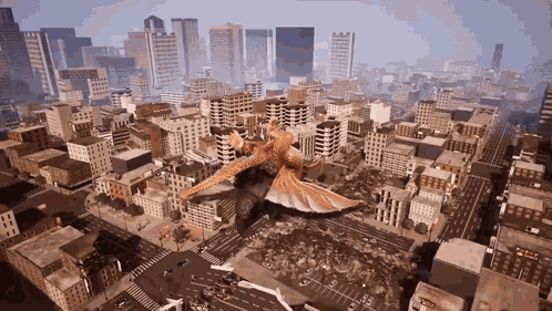 Godzilla Destroy All Monsters Melee Remastered Ghidorah GIF
